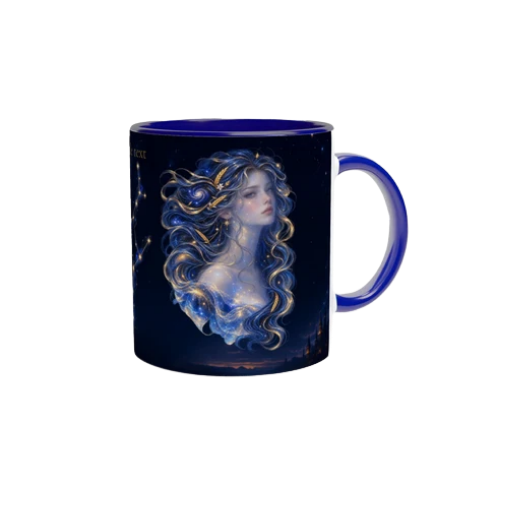 TASSE SIGNE ASTRO VIERGE PERSONNALISÉE – Cadeau d'Anniversaire Céleste