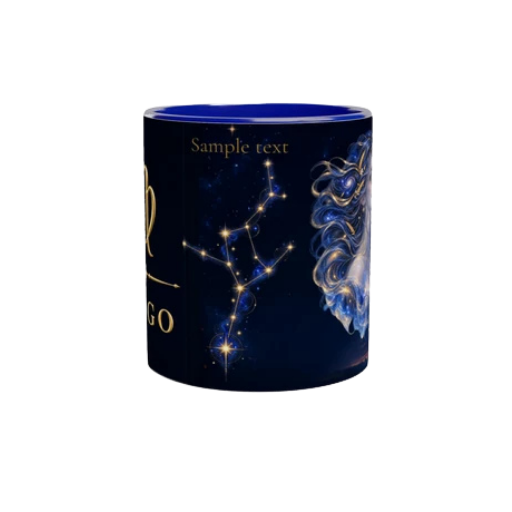 TASSE SIGNE ASTRO VIERGE PERSONNALISÉE – Cadeau d'Anniversaire Céleste