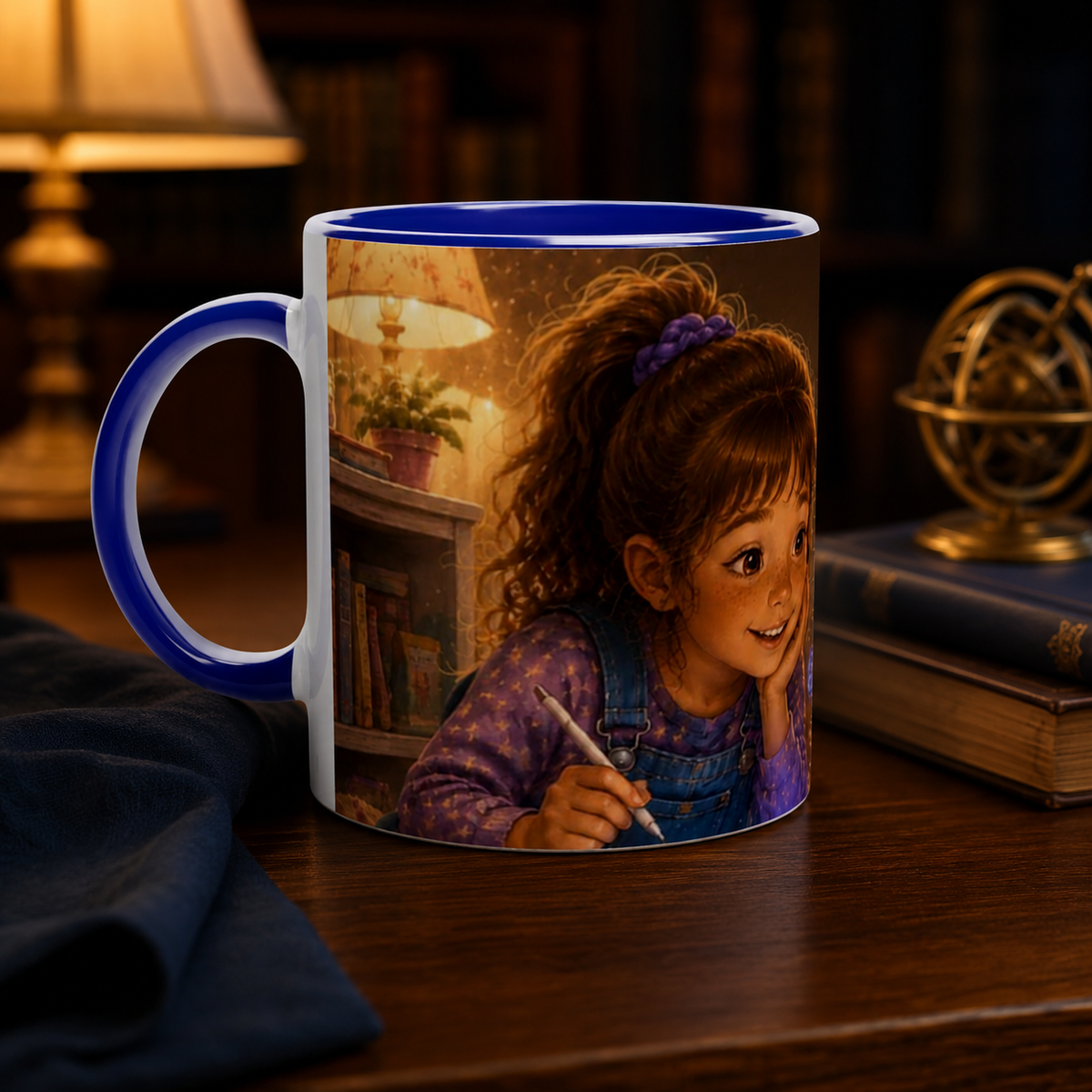 LIA & CAESAR DISCOVER AI — Accent Ceramic Mug