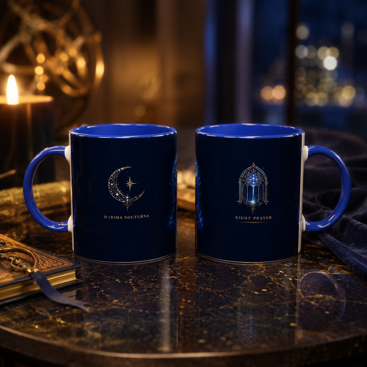 FROM THE DORIMA NOCTURNA COLLECTION — Ceramic Blue