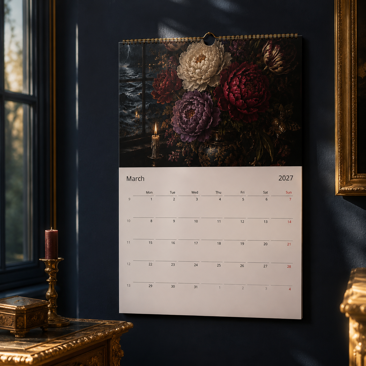 DUTCH MASTERS — Floral Art Calendar 2027