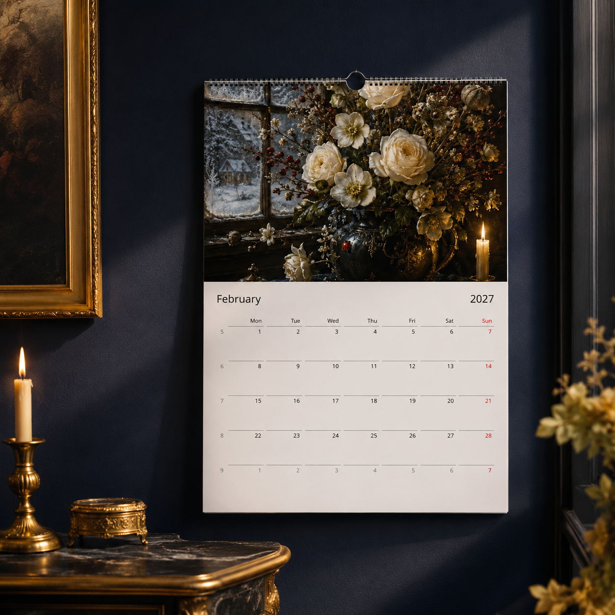 DUTCH MASTERS — Floral Art Calendar 2027