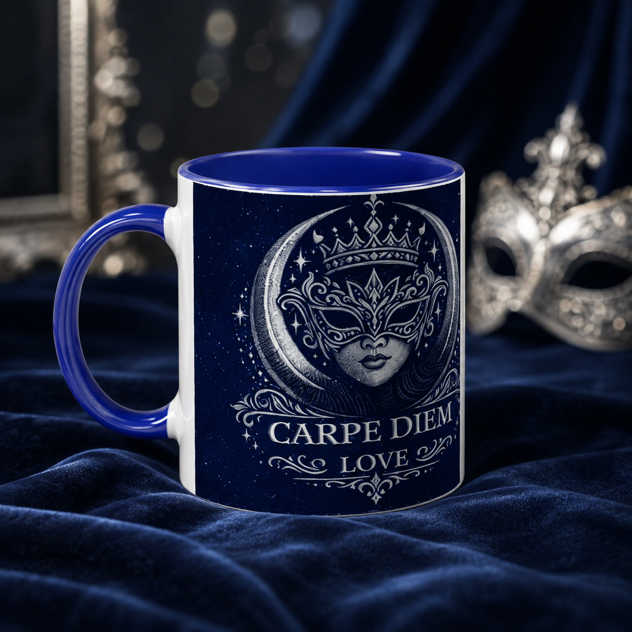 CARPE DIEM LOVE— Music Film Mug — Blue Edition