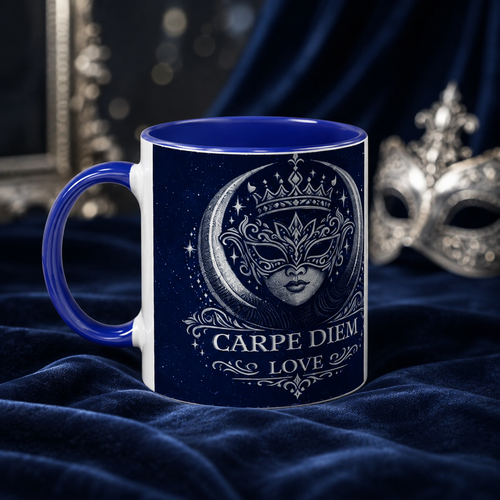 CARPE DIEM LOVE— Music Film Mug — Blue Edition