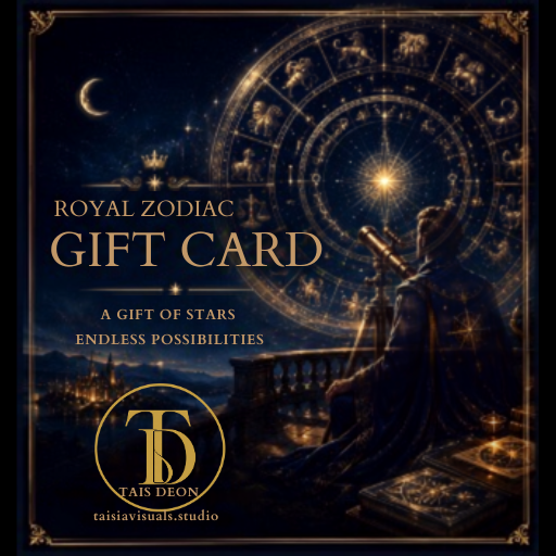 ROYAL ZODIAC — GESCHENKKARTE „Himmlisches Geschenk der Wahl“