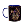 PERSONALIZED FAWN FRENCH BULLDOG HALLOWEEN MUG | FOUR PAWS HOLIDAY COLLECTION