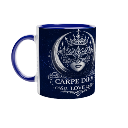 CARPE DIEM LOVE— Music Film Mug — Blue Edition