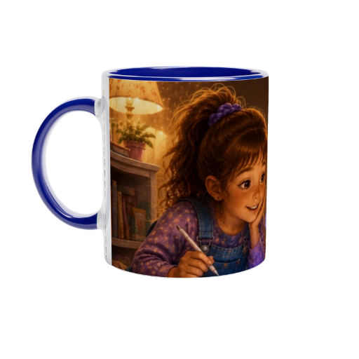 LIA & CAESAR DISCOVER AI — Accent Ceramic Mug