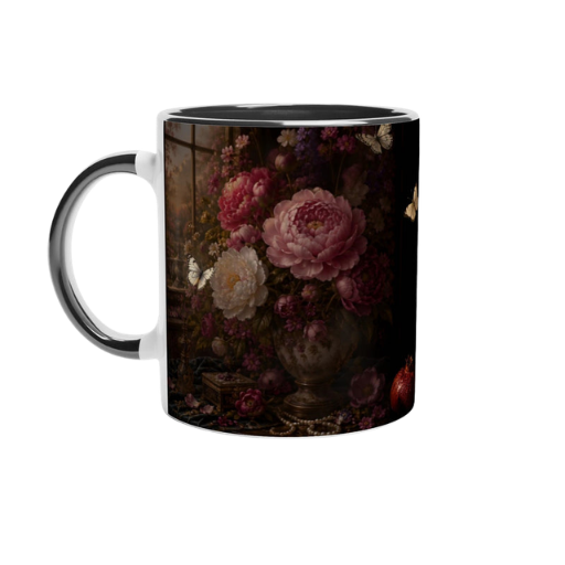 DUTCH MASTERS — Floral "Pomegranate"Mug