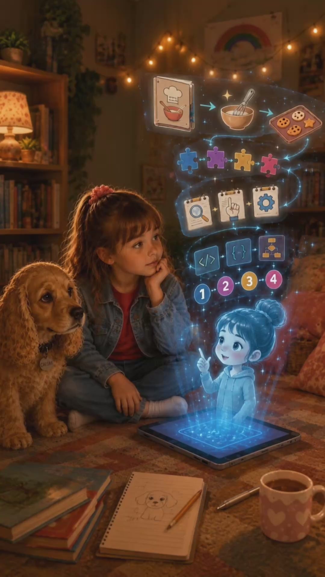 LIA AND CAESAR DISCOVER AI.