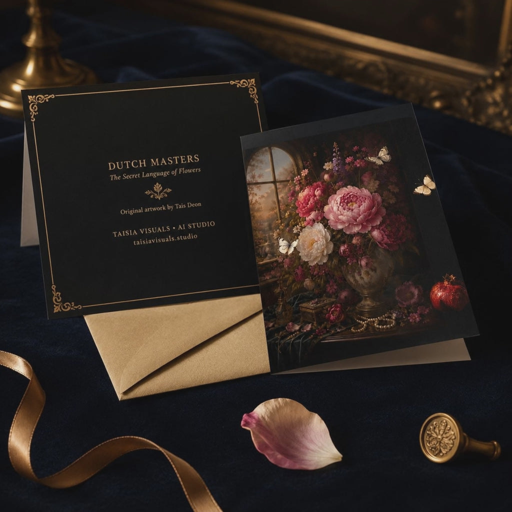 DUTCH MASTERS FLORAL — Greeting Cards "September Bouquet"