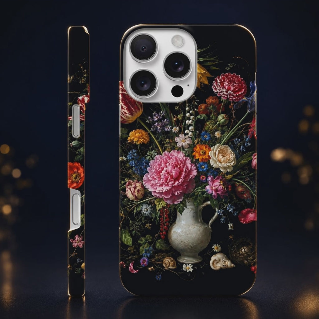 DUTCH MASTERS — Floral Art "Midnight Garden" iPhone Case
